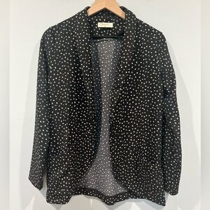Elodie Women’s‎ Long Sleeve Lightweight Open Front Blazer With Pockets Size M